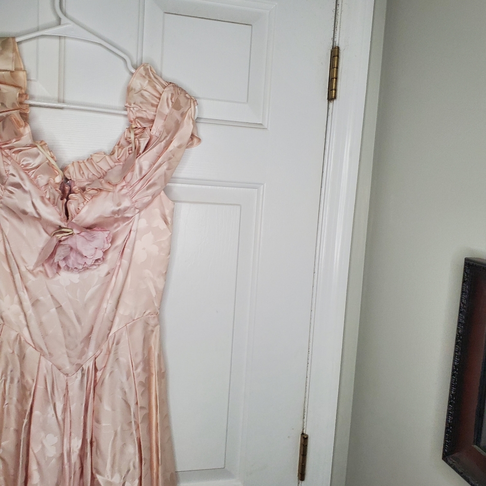 TD4 by Electra Vintage Prom Dress Size 11/12 - Picture 3 of 9